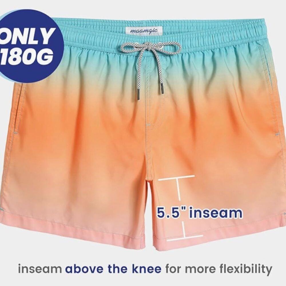 Maamgic Gradient Swim Trunks - Picture 8 of 12